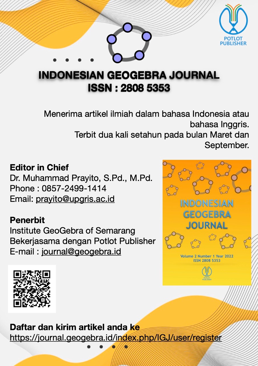 Indonesian GeoGebra Journal